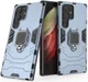 Samsung Galaxy S23 Ultra Hoesje Magnetische Kickstand Ring Blauw afbeelding 2