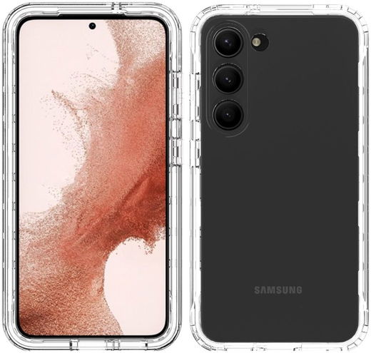 Samsung Galaxy S23 Plus Hoesje Full Protect 360° Transparant afbeelding 9