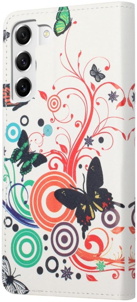 Samsung Galaxy S23 Plus Hoesje Portemonnee Book Case Butterfly Print afbeelding 5