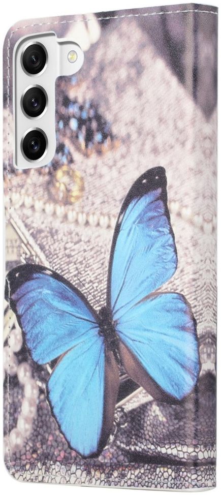 Samsung Galaxy S23 Hoesje Portemonnee Book Case Vlinder Print afbeelding 5