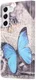 Samsung Galaxy S23 Hoesje Portemonnee Book Case Vlinder Print afbeelding 5