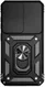 Samsung Galaxy S23 Hoesje met Camera Slider en Kickstand Ring Zwart afbeelding 2