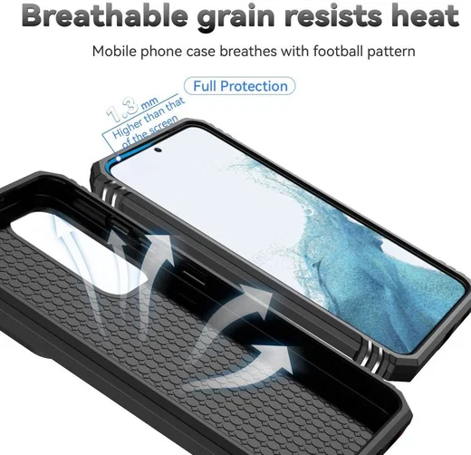 Samsung Galaxy S23 Hoesje met Camera Slider en Kickstand Ring Zwart afbeelding 7