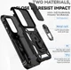 Samsung Galaxy S23 Hoesje met Camera Slider en Kickstand Ring Zwart afbeelding 9