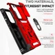 Samsung Galaxy S23 Ultra Hoesje Camera Slider en Kickstand Ring Rood afbeelding 8