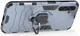Samsung Galaxy A14 Hoesje Magnetische Kickstand Ring Blauw afbeelding 2