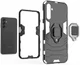 Samsung Galaxy A14 Hoesje Magnetische Kickstand Ring Blauw afbeelding 4