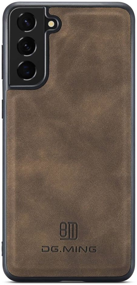 Samsung Galaxy S23 Plus Hoesje met Magnetische Kaarthouder Bruin afbeelding 3