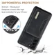 Samsung Galaxy S23 Hoesje met Magnetische Kaarthouder Zwart afbeelding 6