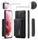 Samsung Galaxy S23 Hoesje met Magnetische Kaarthouder Zwart afbeelding 5