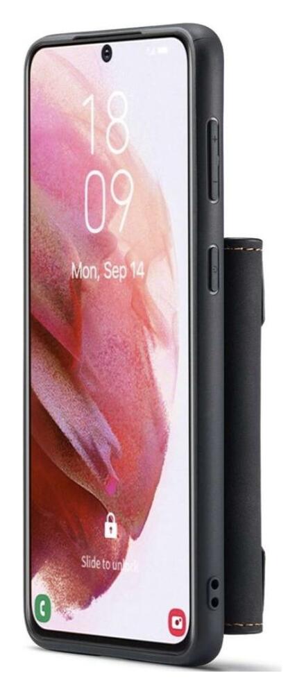 Samsung Galaxy S23 Hoesje met Magnetische Kaarthouder Zwart afbeelding 13