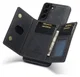 Samsung Galaxy S23 Hoesje met Magnetische Kaarthouder Zwart afbeelding 2