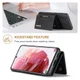 Samsung Galaxy S23 Hoesje met Magnetische Kaarthouder Zwart afbeelding 10