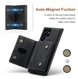Samsung Galaxy S23 Ultra Hoesje met Magnetische Kaarthouder Zwart afbeelding 15