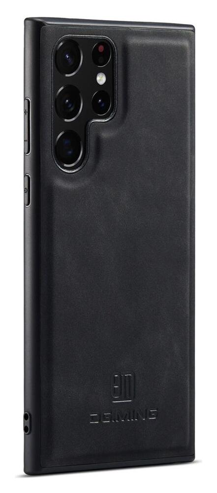 Samsung Galaxy S23 Ultra Hoesje met Magnetische Kaarthouder Zwart afbeelding 4