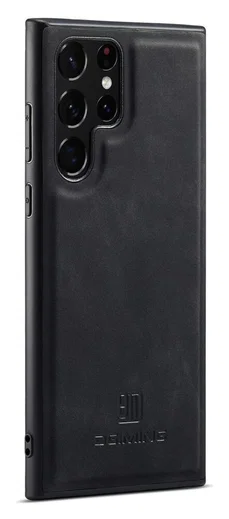 Samsung Galaxy S23 Ultra Hoesje met Magnetische Kaarthouder Zwart afbeelding 4