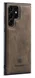 Samsung Galaxy S23 Ultra Hoesje met Magnetische Kaarthouder Bruin afbeelding 4