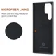 Samsung Galaxy S23 Ultra Hoesje met Magnetische Kaarthouder Bruin afbeelding 7