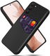 Samsung Galaxy S23 Hoesje met Kaarthouder Back Cover Zwart afbeelding 1