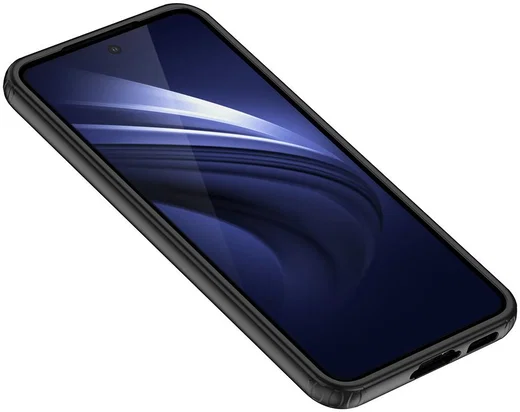 Samsung S23 Plus Hoesje Schokbestendig Back Cover Transparant Zwart afbeelding 8