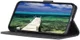 KHAZNEH Motorola  Moto G72 Hoesje Retro Wallet Book Case Zwart afbeelding 3
