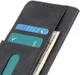 KHAZNEH Motorola  Moto G72 Hoesje Retro Wallet Book Case Zwart afbeelding 6