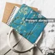 Apple iPad 11 (2025) / 10.9 (2022) Hoes Tri-Fold Blossom Print afbeelding 11
