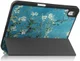 Apple iPad 11 (2025) / 10.9 (2022) Hoes Tri-Fold Blossom Print afbeelding 4