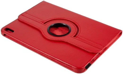 Apple iPad 11 (2025) / 10.9 (2022) Hoes 360° Draaibare Book Case Rood afbeelding 11