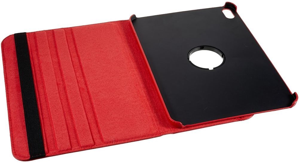 Apple iPad 11 (2025) / 10.9 (2022) Hoes 360° Draaibare Book Case Rood afbeelding 3