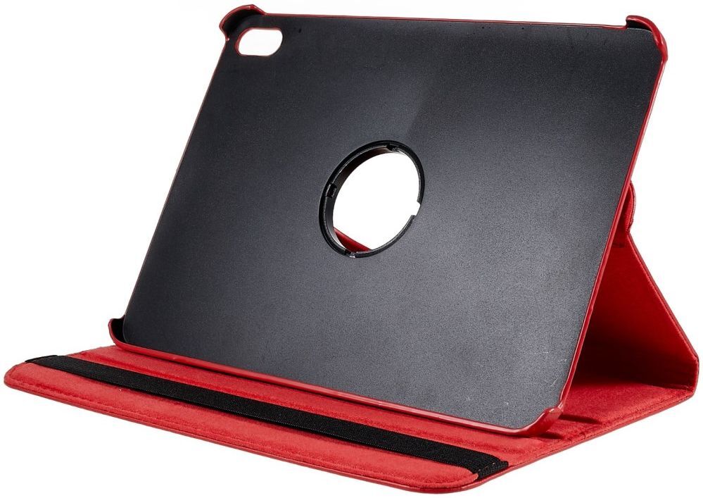 Apple iPad 11 (2025) / 10.9 (2022) Hoes 360° Draaibare Book Case Rood afbeelding 7