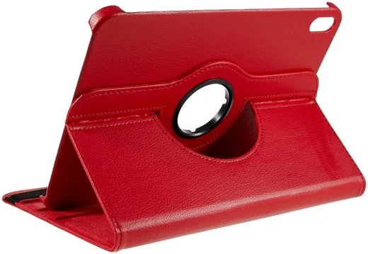 Apple iPad 11 (2025) / 10.9 (2022) Hoes 360° Draaibare Book Case Rood afbeelding 8