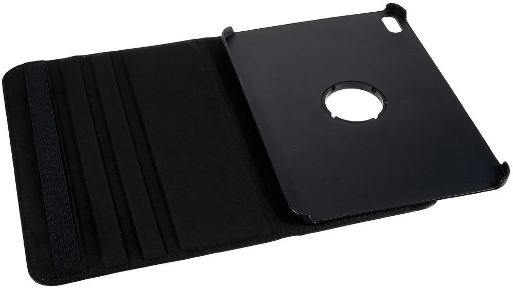 Apple iPad 11 (2025) / 10.9 (2022) Hoes 360° Draaibare Book Case Zwart afbeelding 3