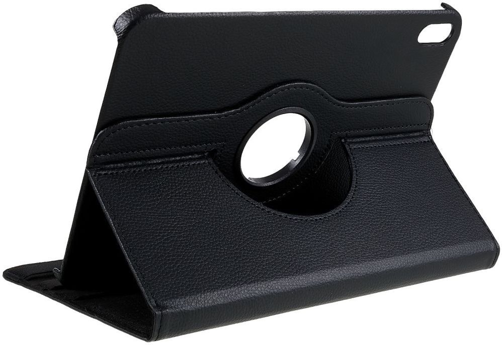 Apple iPad 11 (2025) / 10.9 (2022) Hoes 360° Draaibare Book Case Zwart afbeelding 8
