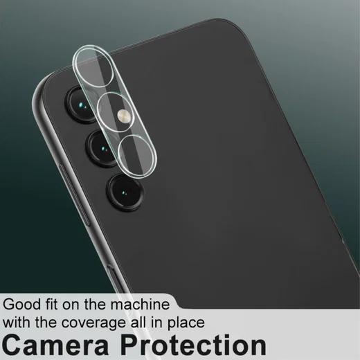 Imak Samsung Galaxy A14 5G Camera Lens Protector + Lens Cap Clear afbeelding 4