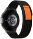Samsung Galaxy Watch 5 / 4 Sport Bandje Nylon Zwart
