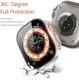 Dux Ducis Hamo - Apple Watch Ultra / Ultra 2 Hoesje - Full Protect - Zilver afbeelding 3