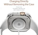 Dux Ducis Hamo - Apple Watch Ultra / Ultra 2 Hoesje - Full Protect - Zilver afbeelding 7