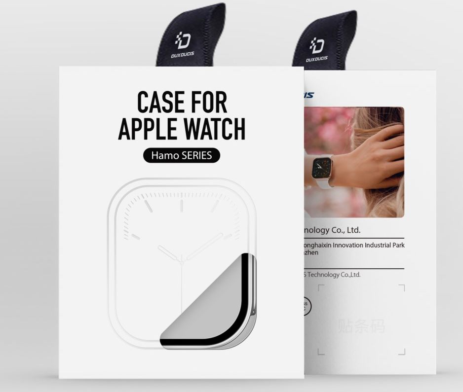 Dux Ducis Hamo - Apple Watch Ultra / Ultra 2 Hoesje - Full Protect - Zilver afbeelding 9