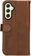 Rosso Deluxe Samsung Galaxy A34 Hoesje Echt Leer Book Case Bruin afbeelding 8