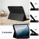 Rosso Element Apple iPad 11 (2025) / 10.9 (2022) Hoes Book Case Zwart afbeelding 7
