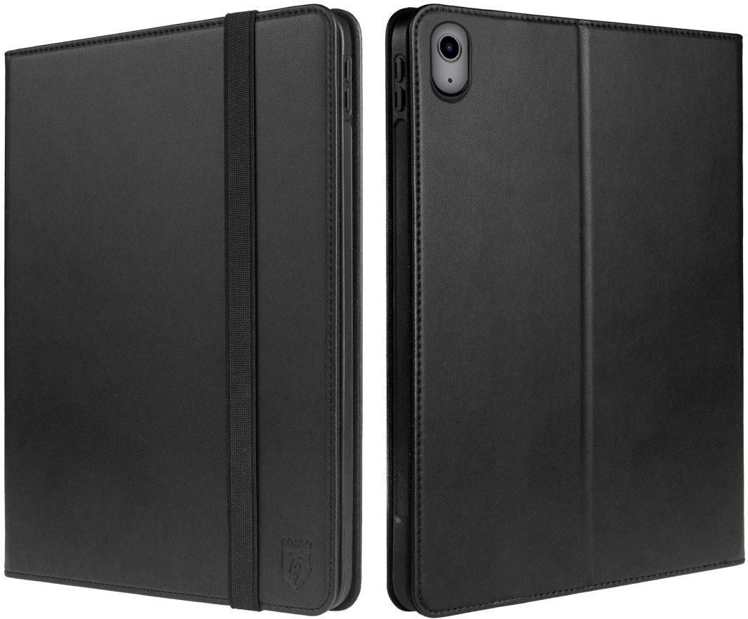 Rosso Element Apple iPad 11 (2025) / 10.9 (2022) Hoes Book Case Zwart afbeelding 2