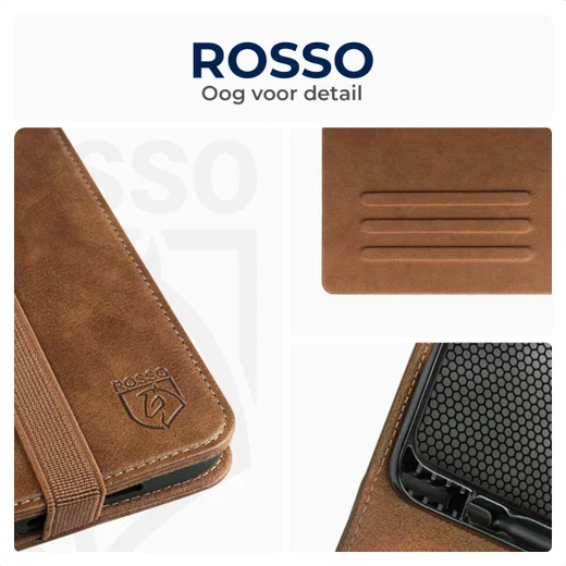 Rosso Element Apple iPad 11 (2025) / 10.9 (2022) Hoes Book Case Bruin afbeelding 7
