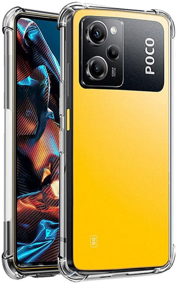 Xiaomi Redmi Note 12 Pro/Poco X5 Pro Hoesje Schokbestendig Transparant afbeelding 1