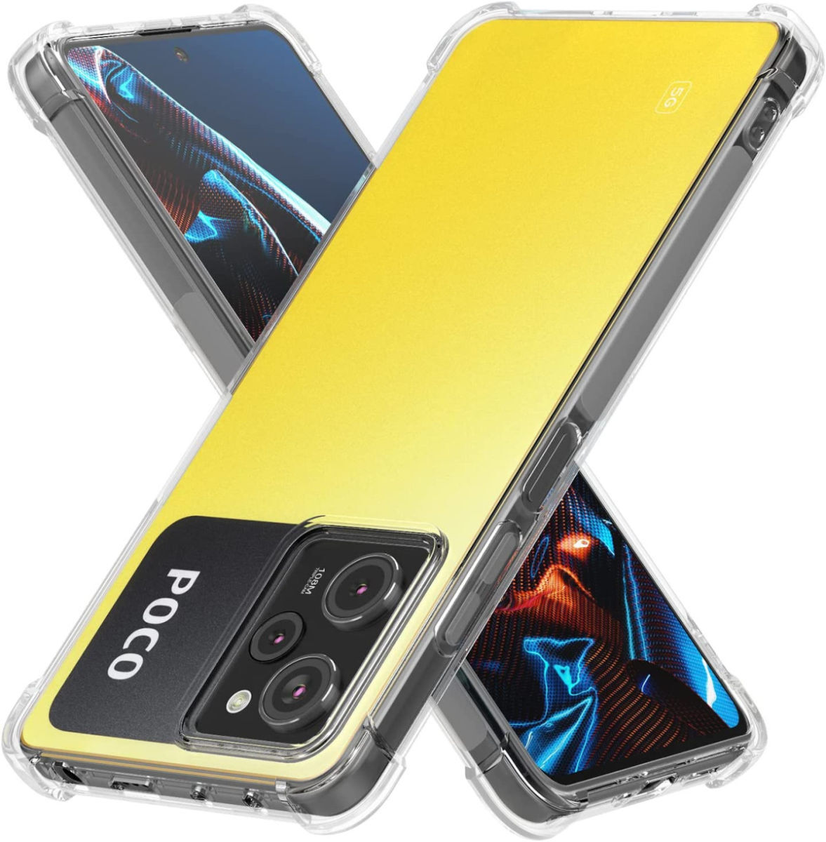 Xiaomi Redmi Note 12 Pro/Poco X5 Pro Hoesje Schokbestendig Transparant afbeelding 9