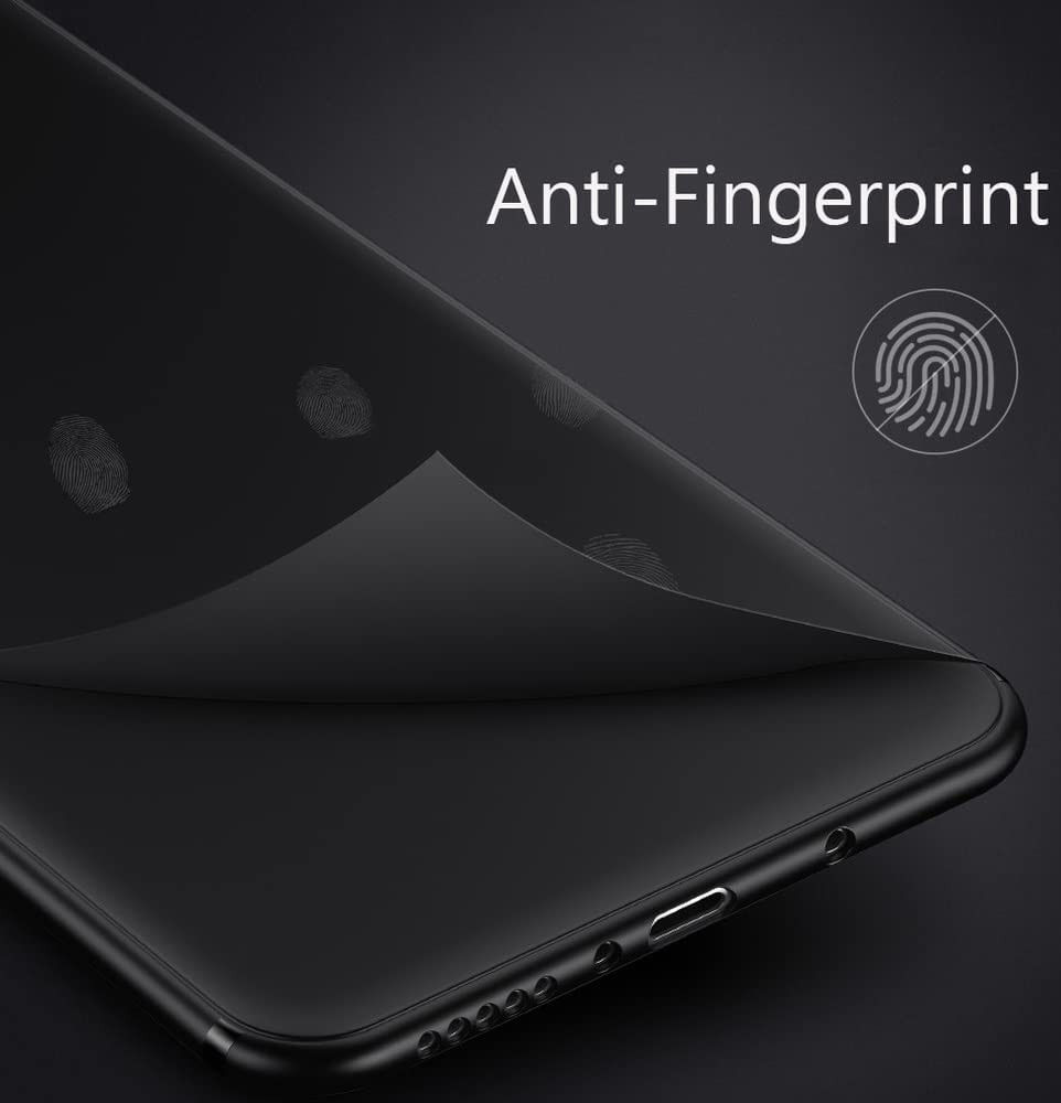Xiaomi Redmi Note 12 Pro Plus Hoesje Dun TPU Matte Back Cover Zwart afbeelding 2