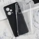 Xiaomi Redmi Note 12 Pro Plus Hoesje Dun TPU Matte Back Cover Zwart afbeelding 6