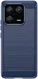Xiaomi 13 Pro Hoesje Geborsteld TPU Flexibele Back Cover Blauw afbeelding 2