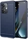 OnePlus Nord CE 3 Hoesje Geborsteld TPU Flexibele Back Cover Blauw afbeelding 1