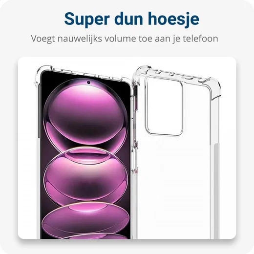 Xiaomi Redmi Note 12 5G / Poco X5 Hoesje met Koord Transparant afbeelding 5